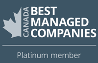 Best Managed Companies Canada - Platinum Member